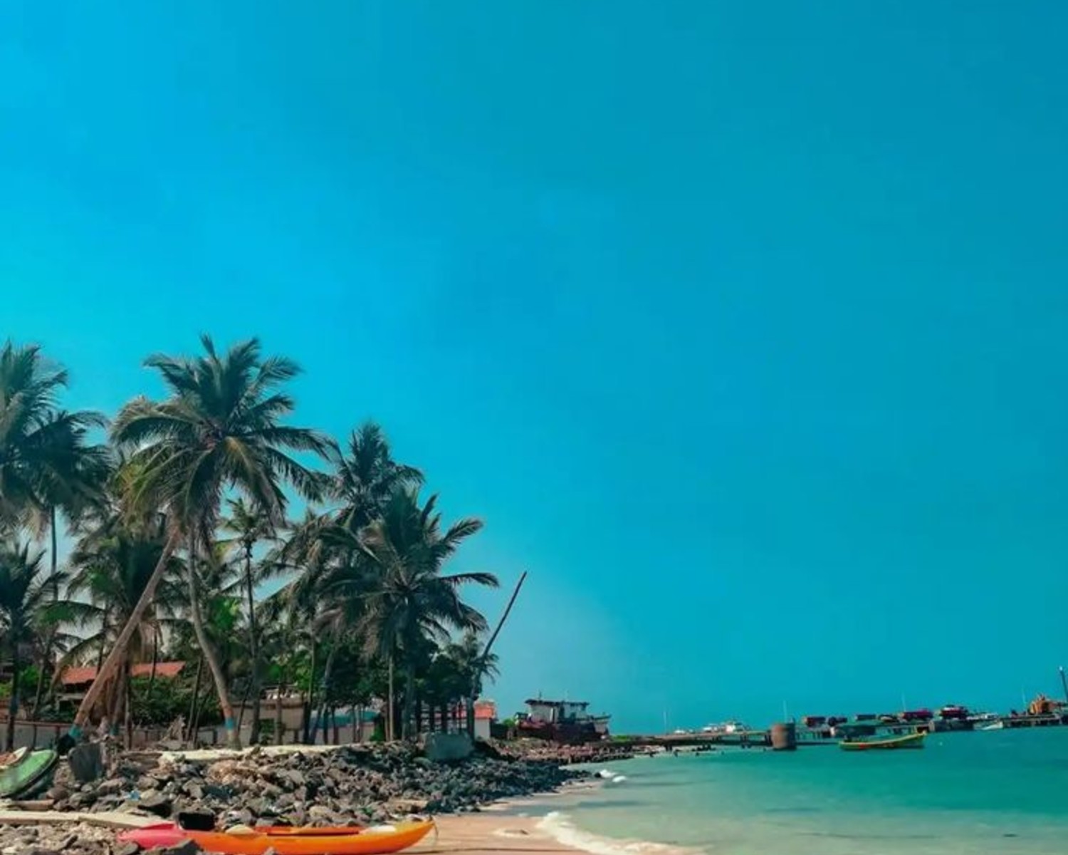 Kalpeni's unique pink-hued beaches