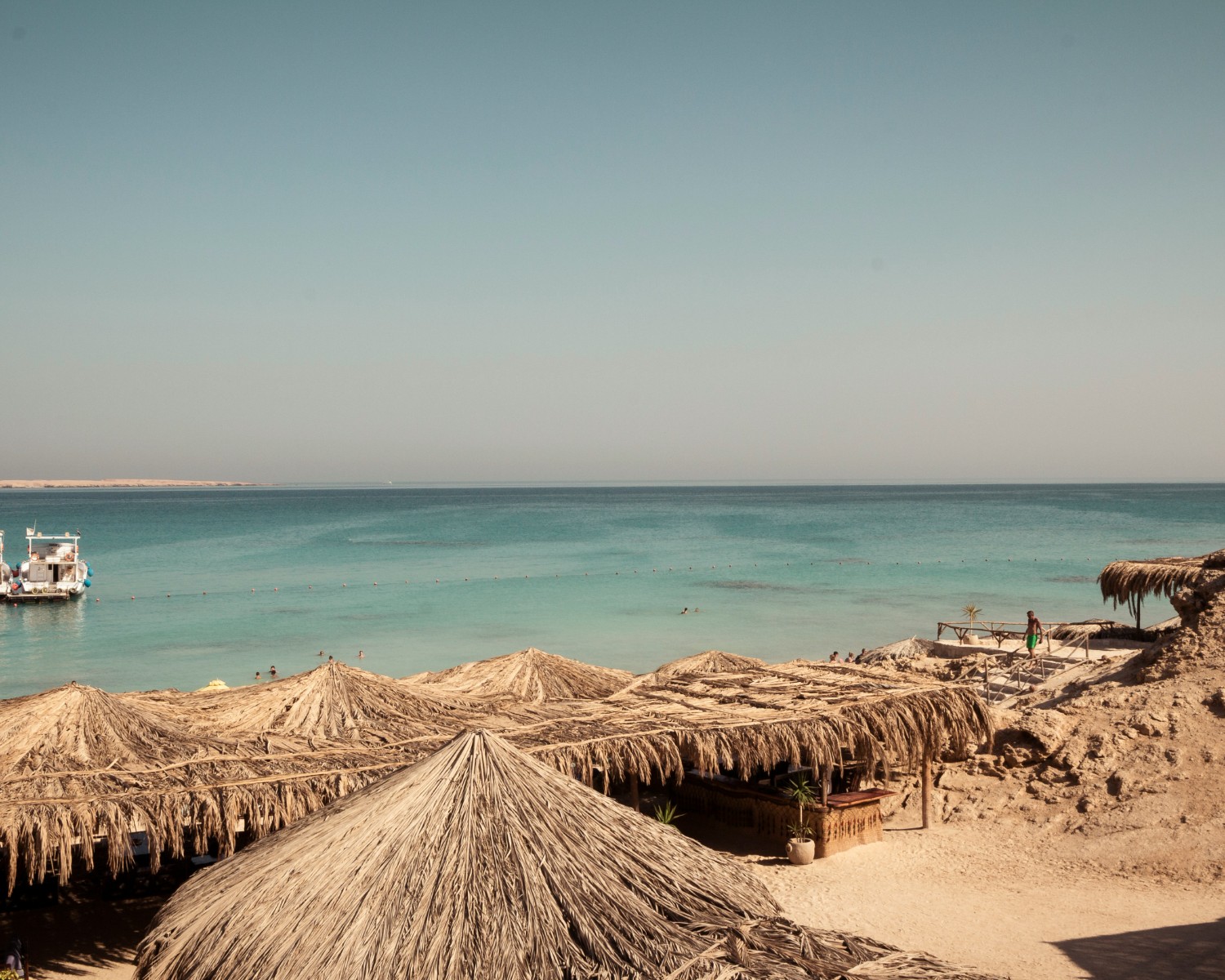 Crystal turquoise waters of Hurghada