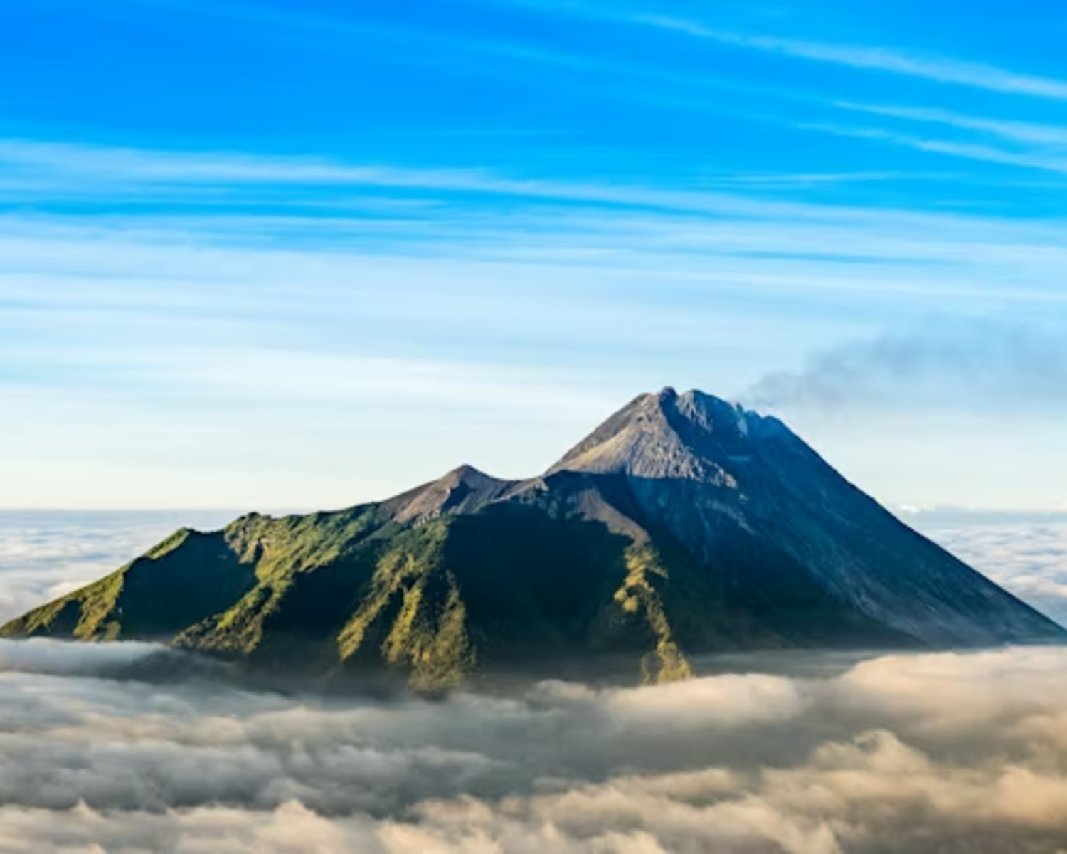 Mount Batur sunrise trek with volcanic landscape views