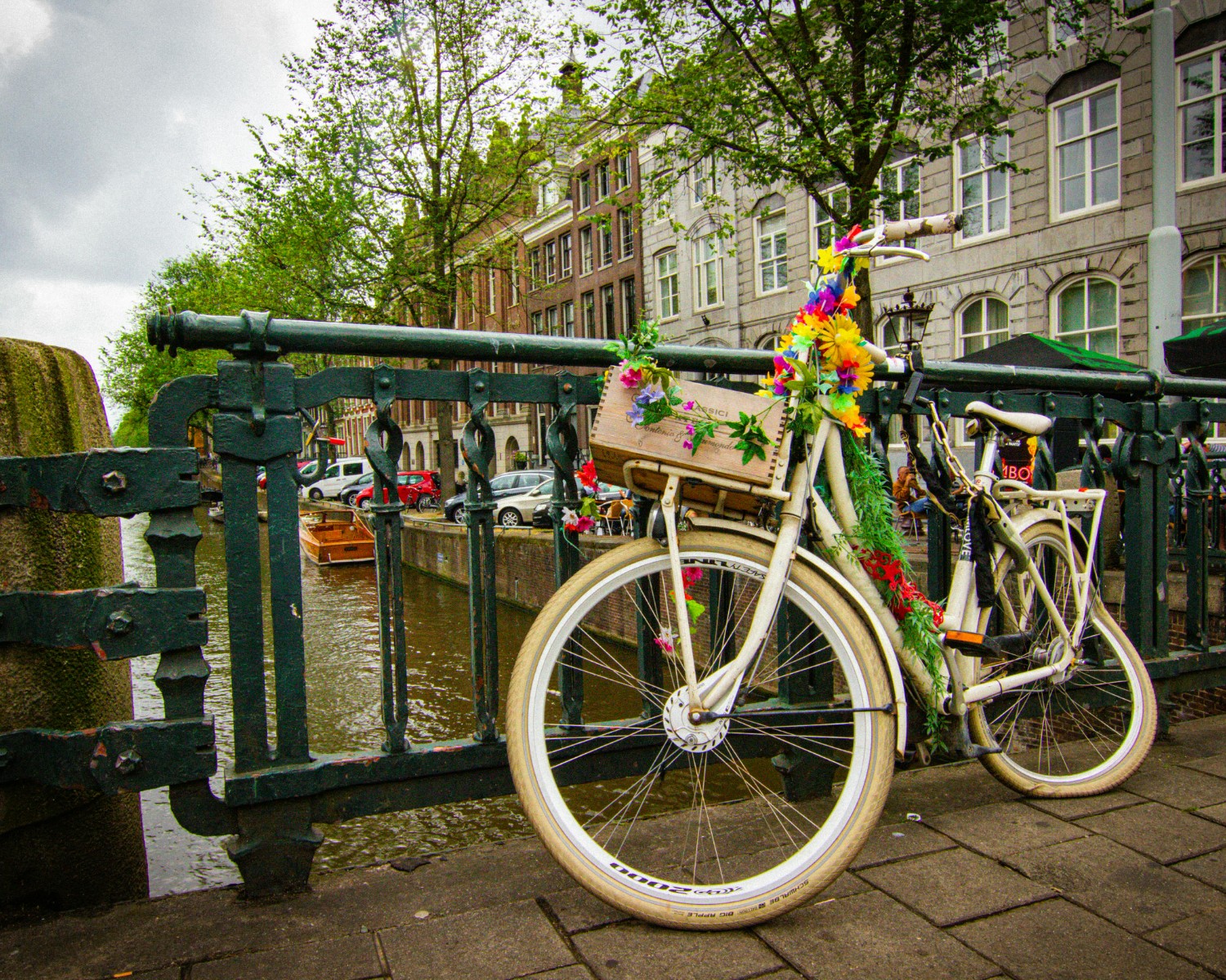 Amsterdam's bicycle-filled streets—more bikes than cars