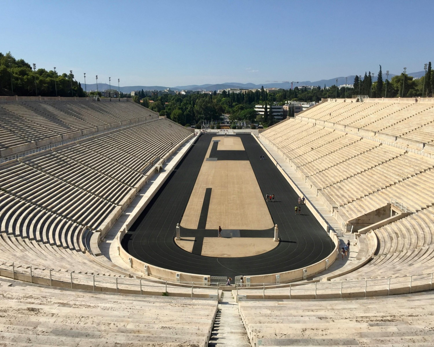 Ancient Olympic stadium—2,800 year history
